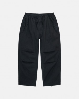 Black Men's Stussy Nyco Over Trousers Pants Philippines | PTP-0879