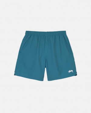 Blue Men's Stussy Stock Water Short Swimwear Philippines | HGI-5669