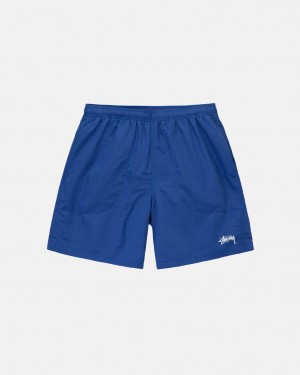 Blue Men's Stussy Water Short Stock Shorts Philippines | DJK-9646