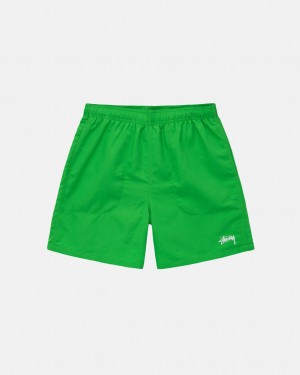 Green Men's Stussy Water Short Stock Shorts Philippines | SUP-6079