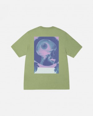 Green Men's Stussy X-Ray Tees Philippines | HZZ-2631