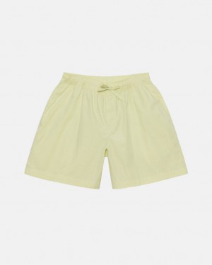 Light Green Women's Stussy Tekla Poplin Pyjama Shorts Philippines | VWS-9022