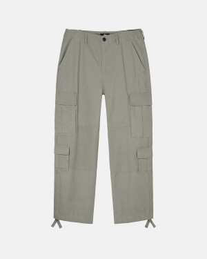 Olive Women's Stussy Surplus Cargo Ripstop Pants Philippines | UIL-3572