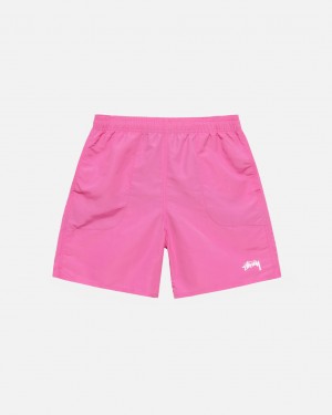 Pink Women's Stussy Stock Water Short Swimwear Philippines | PYR-3490