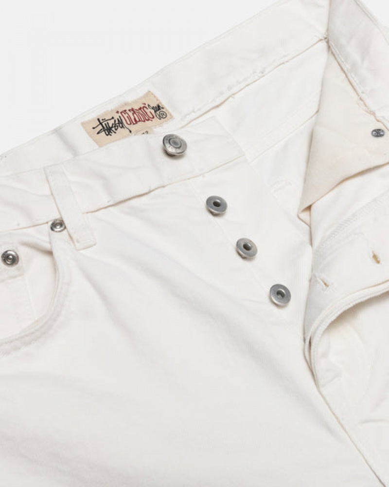 Beige Men's Stussy Classic Jean Overdyed Denim Philippines | YCB-4106