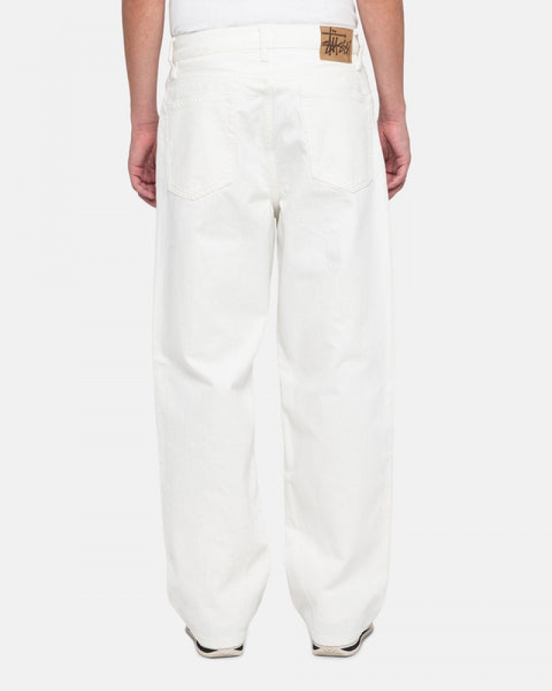 Beige Men's Stussy Classic Jean Overdyed Pants Philippines | WYR-0346