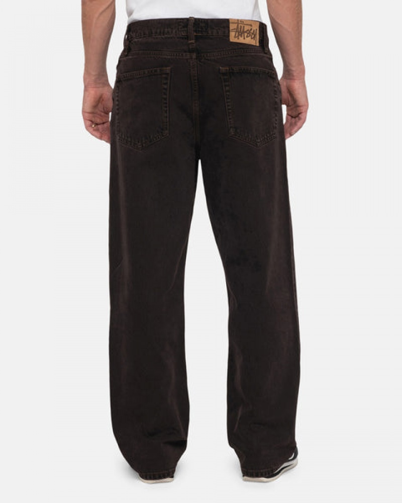 Black Men's Stussy Classic Jean Denim Philippines | ULQ-1826