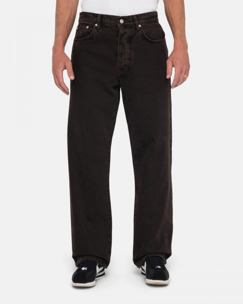 Black Men's Stussy Classic Jean Denim Pants Philippines | OTW-8916