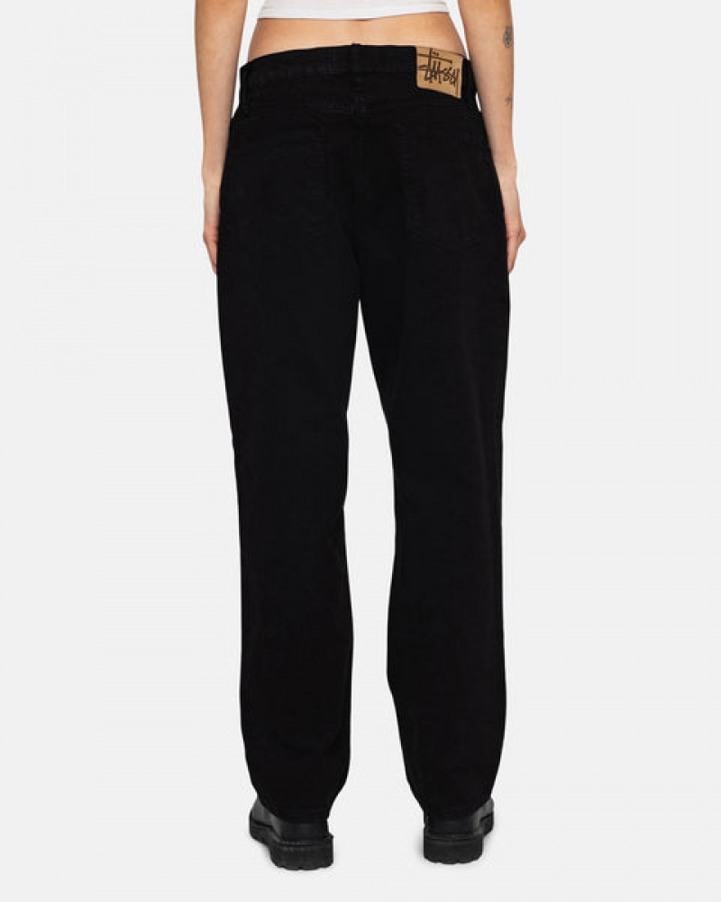 Black Men's Stussy Classic Jean Overdyed Pants Philippines | JYP-8164