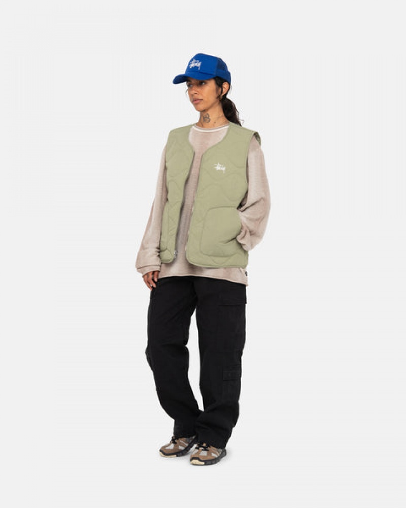 Black Women's Stussy Surplus Cargo Ripstop Pants Philippines | DGZ-8349