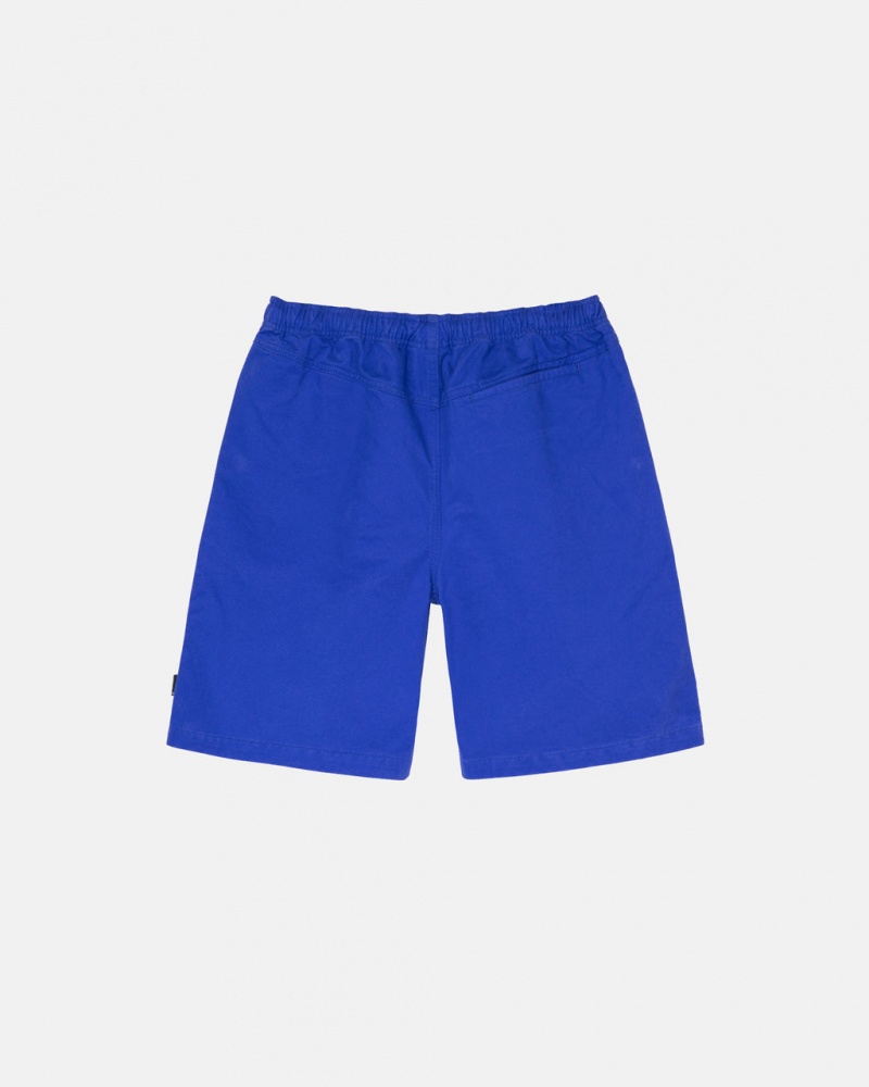 Blue Men\'s Stussy Brushed Beach Short Swimwear Philippines | CAY-8578