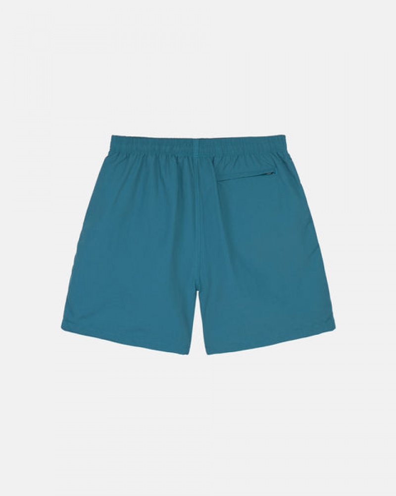 Blue Men's Stussy Stock Water Short Swimwear Philippines | HGI-5669