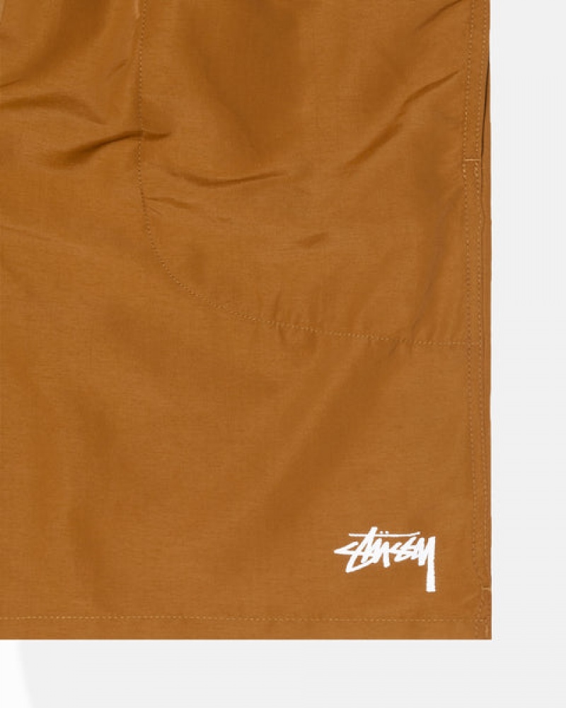 Brown Women's Stussy Water Short Stock Shorts Philippines | MLT-5297