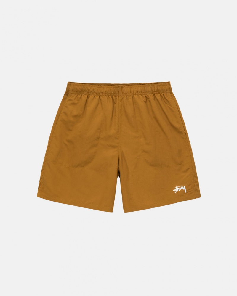 Brown Women\'s Stussy Water Short Stock Shorts Philippines | MLT-5297