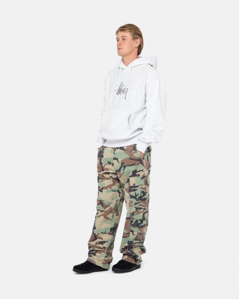 Camo Men's Stussy Surplus Cargo Ripstop Pants Philippines | IKY-6888