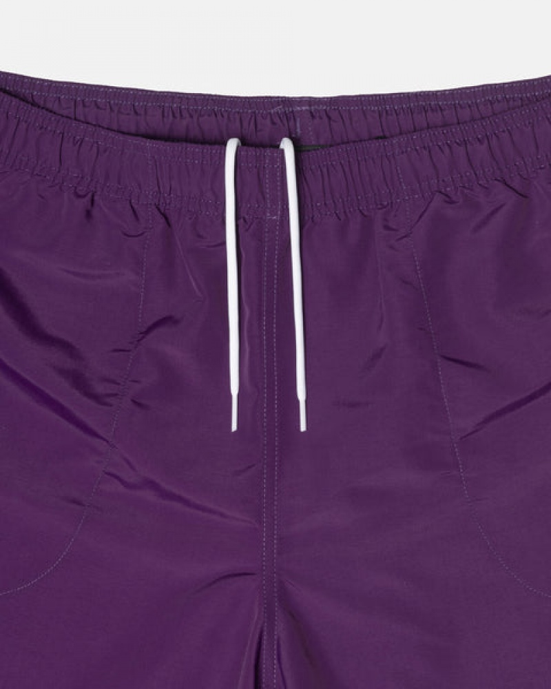 Fuchsia Men's Stussy Big Basic Water Short Swimwear Philippines | WGM-8119