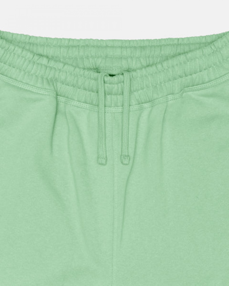 Green Women's Stussy Stock Logo Sweatpants Philippines | WZE-0608