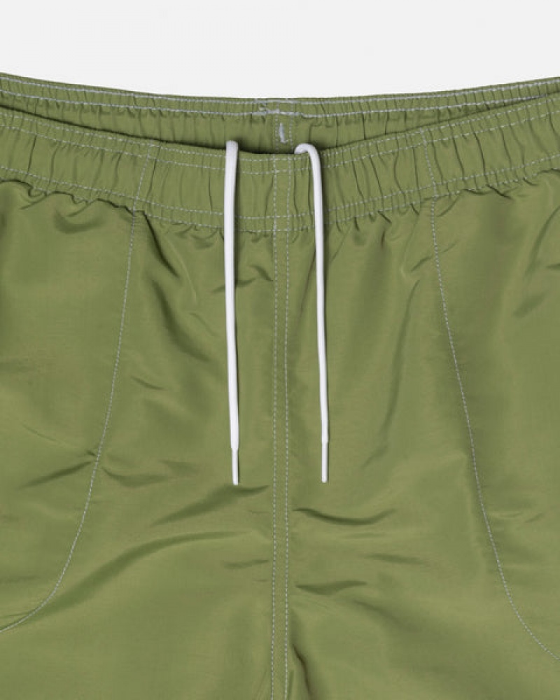 Green Women's Stussy Surfman Patch Water Short Swimwear Philippines | PFM-0551