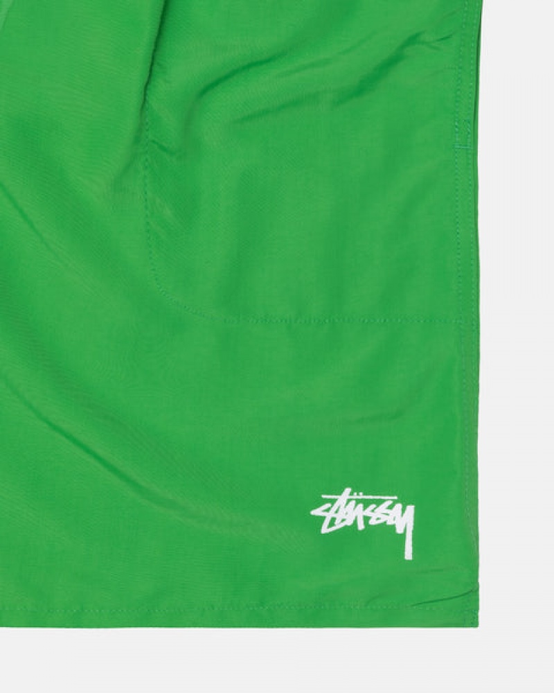 Green Women's Stussy Water Short Stock Shorts Philippines | ION-9645