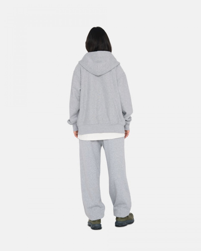 Grey Women's Stussy Stock Logo Sweatpants Philippines | VKK-0817