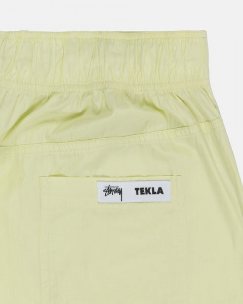 Light Green Women's Stussy Tekla Poplin Pyjama Shorts Philippines | VWS-9022