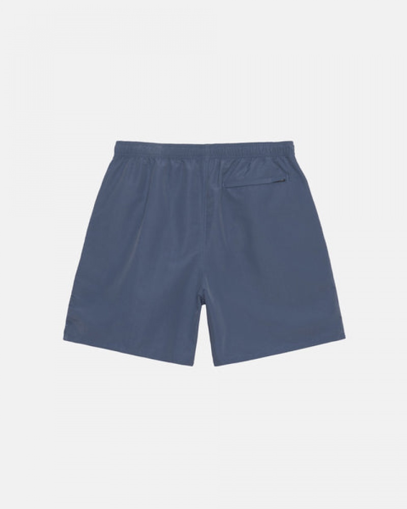 Navy Women's Stussy Water Short Big Basic Shorts Philippines | CXK-6663