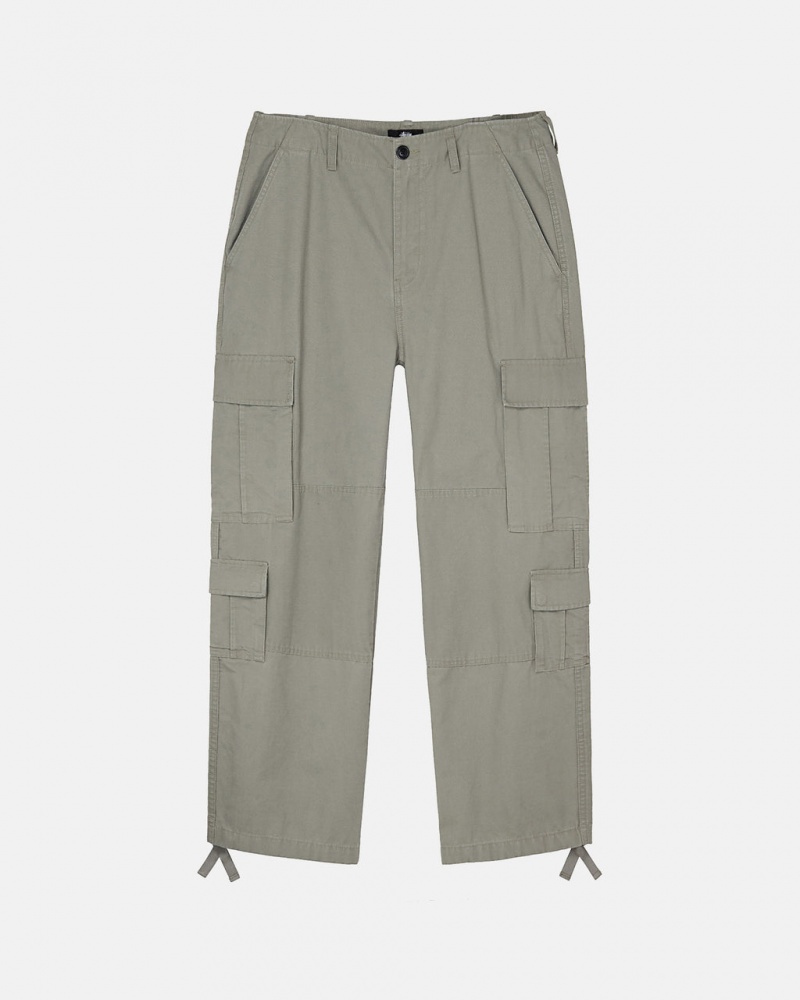 Olive Women\'s Stussy Surplus Cargo Ripstop Pants Philippines | UIL-3572