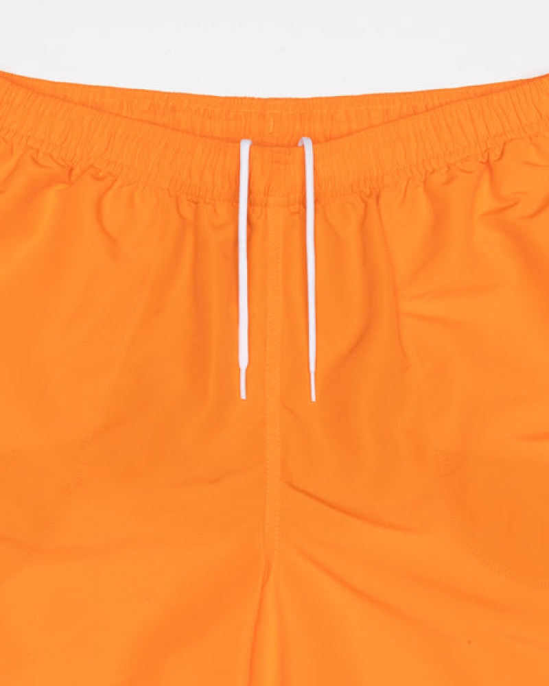 Orange Women's Stussy Water Short Big Basic Shorts Philippines | JUZ-1800