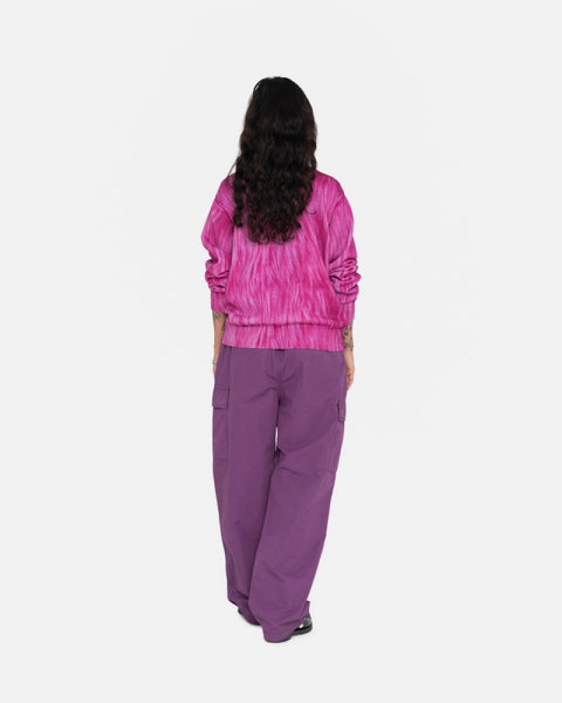 Purple Women's Stussy Ripstop Cargo Beach Pants Philippines | NNW-3932