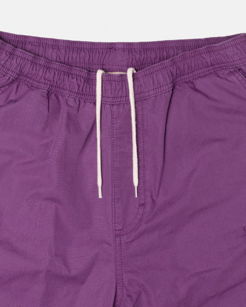 Purple Women's Stussy Ripstop Cargo Beach Pants Philippines | NNW-3932