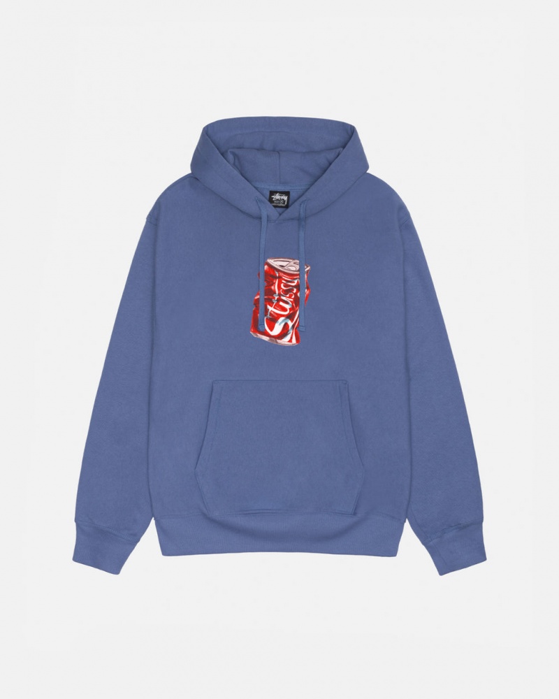 Royal Blue Men\'s Stussy Soda Can Hoodie Philippines | GMZ-9275