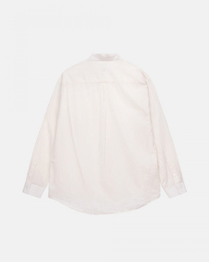 White Women's Stussy Light Weight Classic Shirts Philippines | OYD-9361