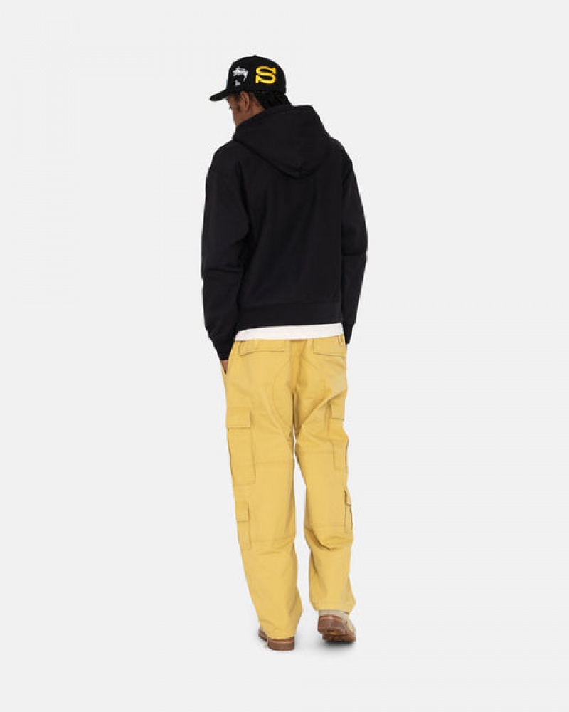 Yellow Men's Stussy Ripstop Surplus Cargo Pants Philippines | NTJ-0248