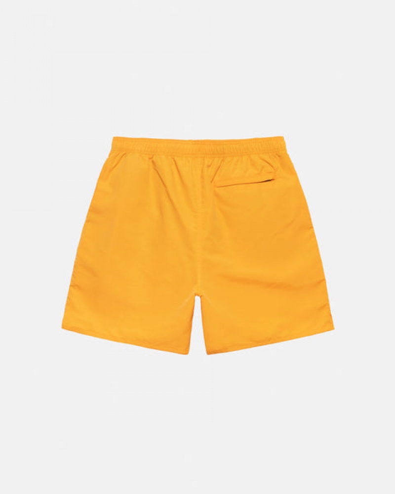 Yellow Men's Stussy Stock Water Short Swimwear Philippines | ZBR-8217