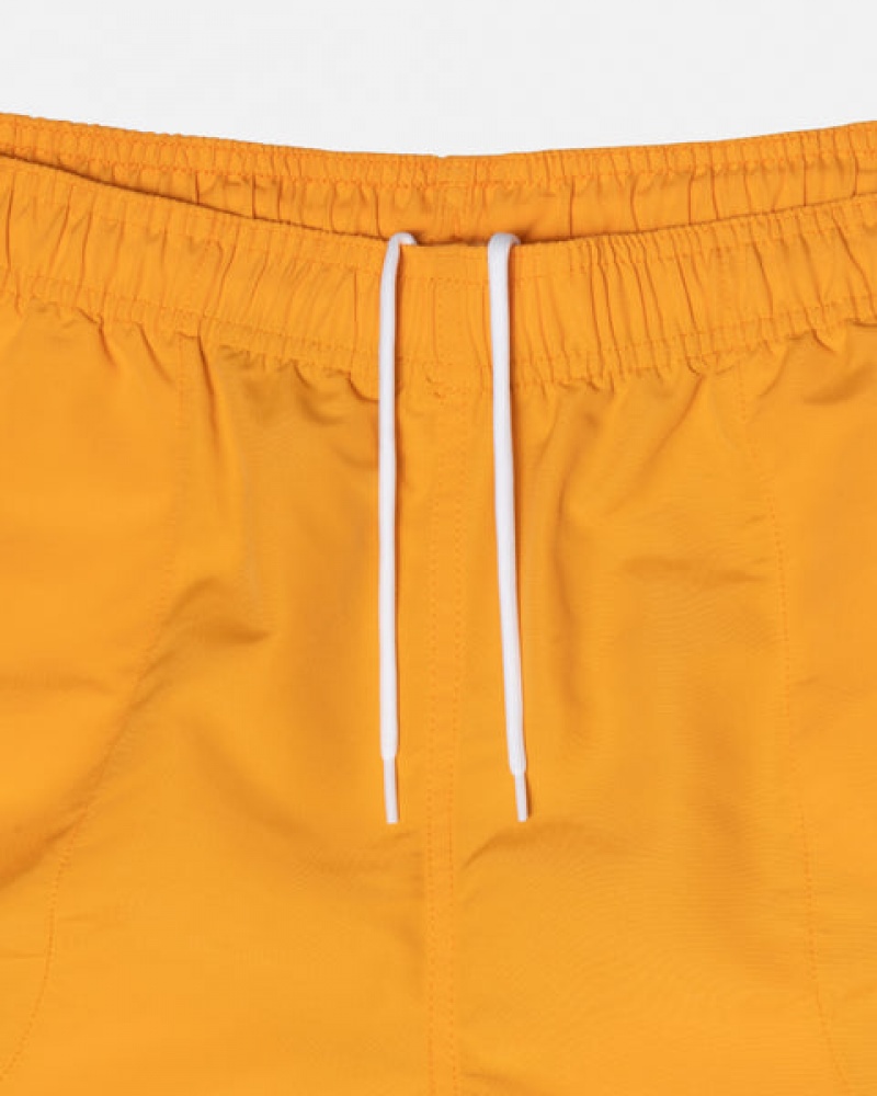 Yellow Men's Stussy Stock Water Short Swimwear Philippines | ZBR-8217