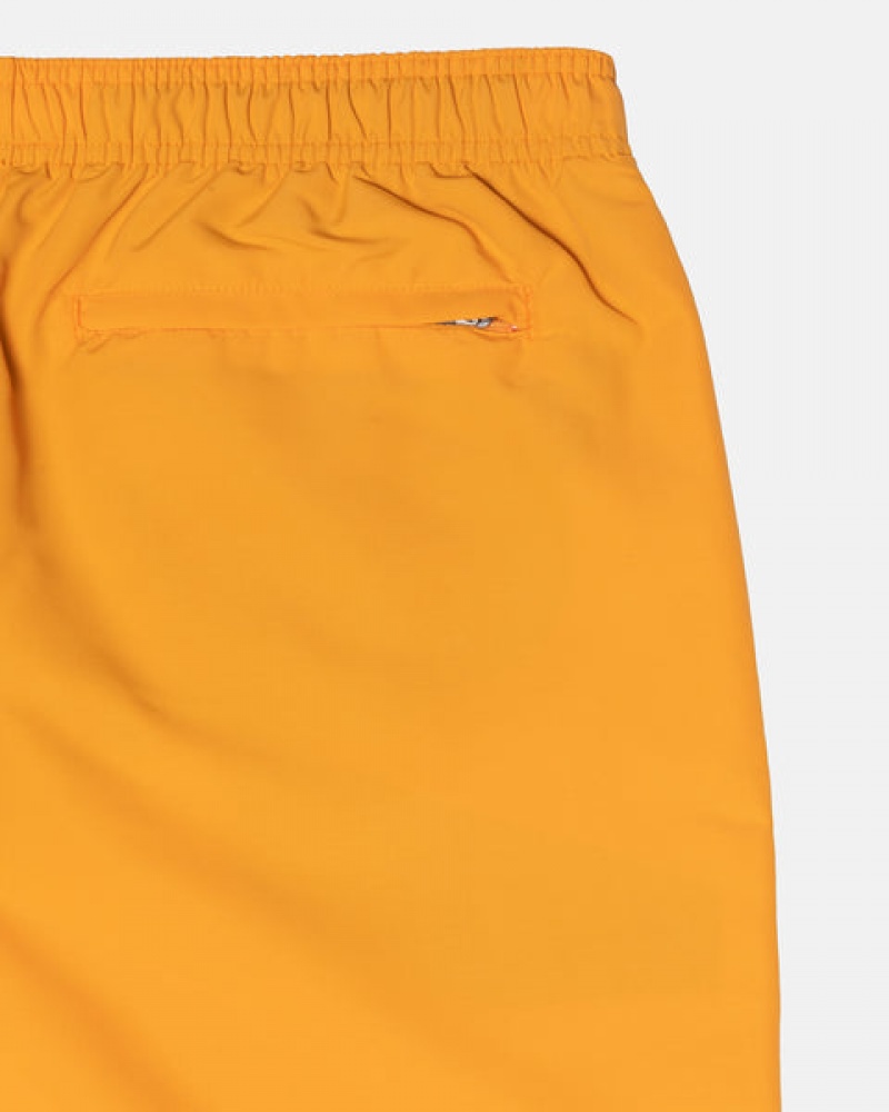 Yellow Men's Stussy Stock Water Short Swimwear Philippines | ZBR-8217