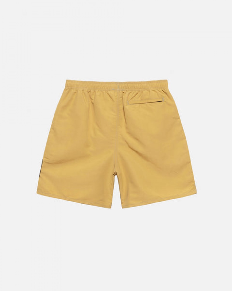 Yellow Women's Stussy Surfman Patch Water Short Swimwear Philippines | PQC-2860