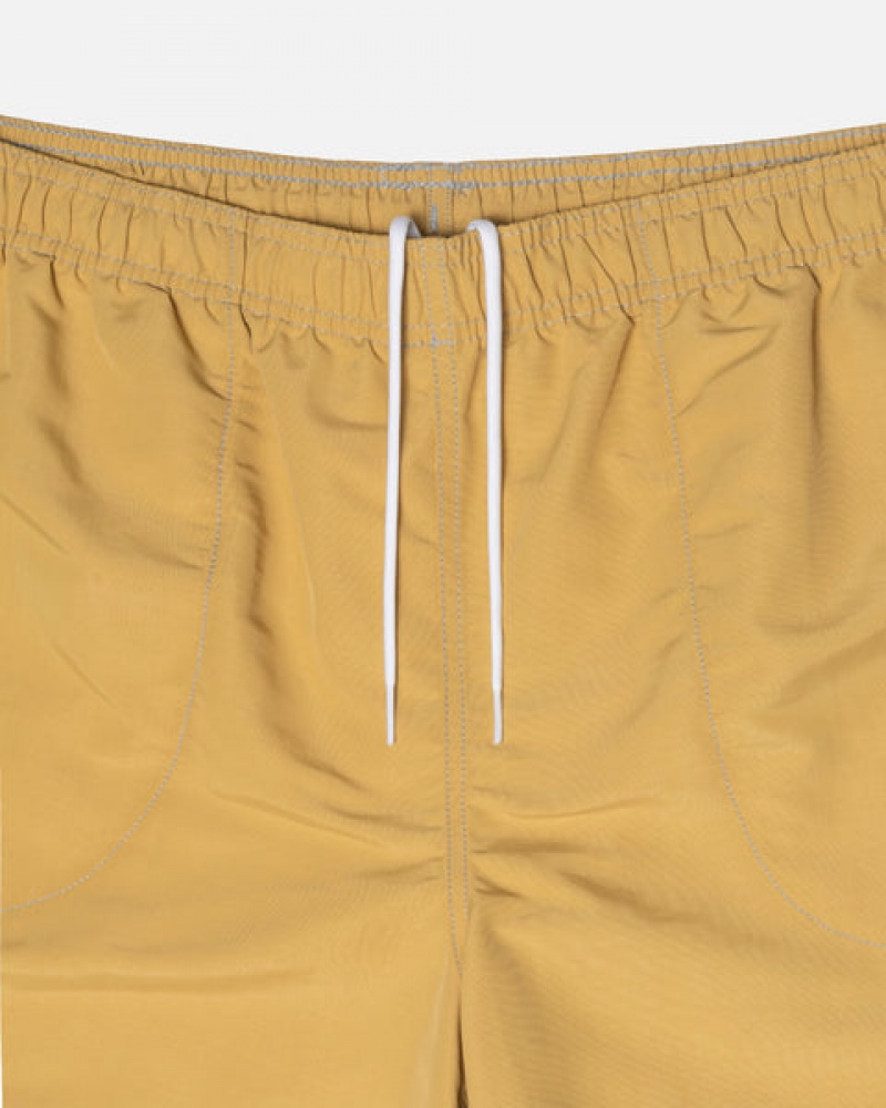 Yellow Women's Stussy Surfman Patch Water Short Swimwear Philippines | PQC-2860